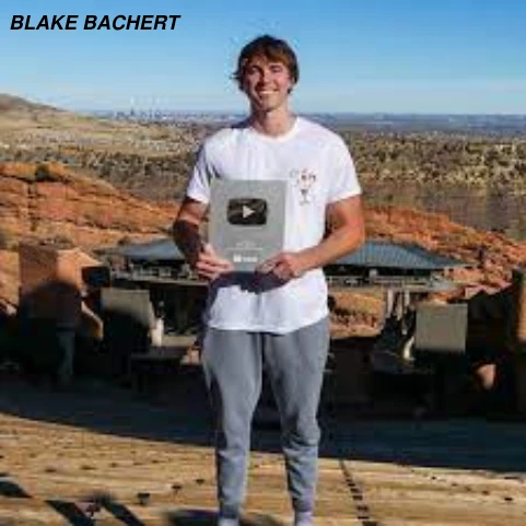 Blake Bachert picture with Youtube button