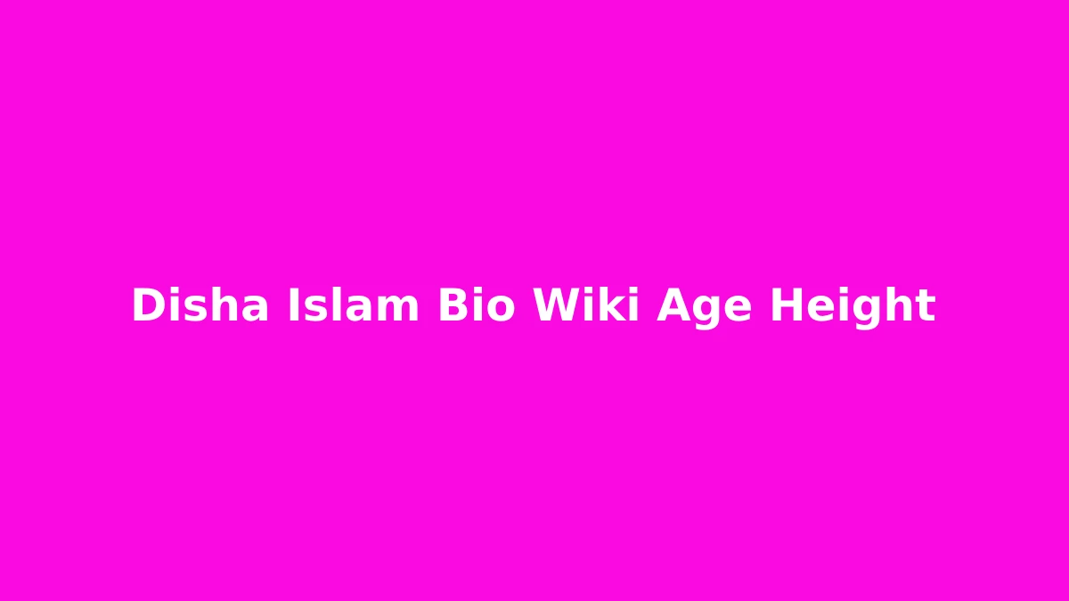 Image of Disha Islam