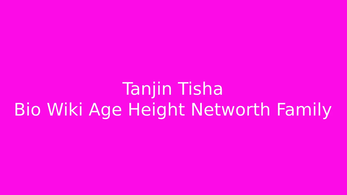 Image of Tanjin Tisha